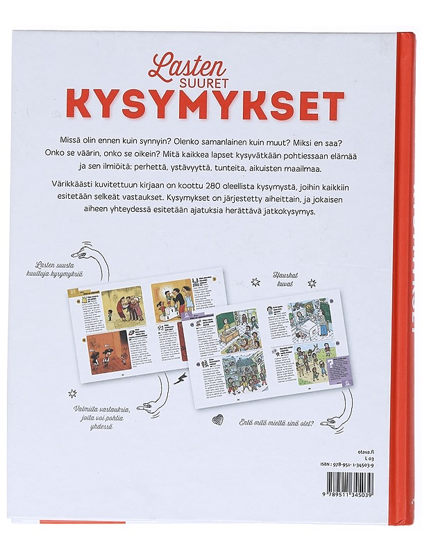 Lasten suuret kysymykset - Guibert, Françoise de - Lastenkirjat - 10105520618 - 1