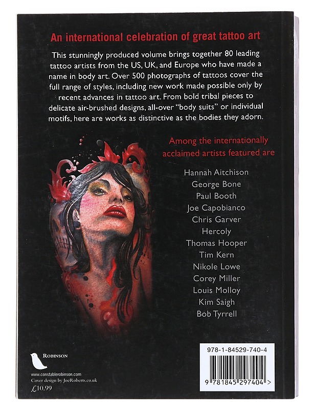 The mammoth book of tattoos - Hardy, Lal - Tietokirjat ja oppaat - 10105520622 - 1