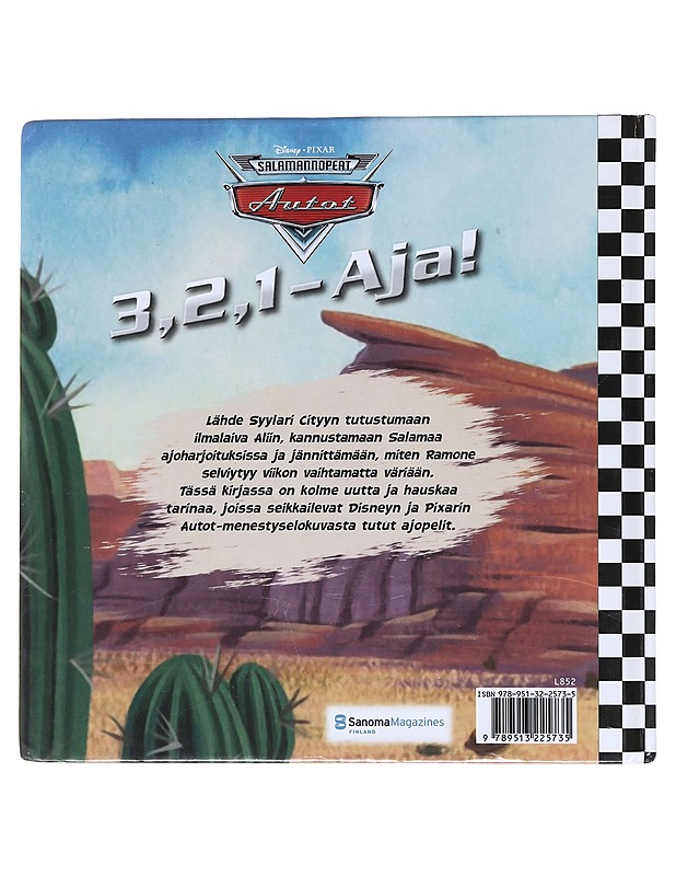 3, 2, 1 - aja! - Naukkarinen, Kirsi - Lastenkirjat - 10105520620 - 1