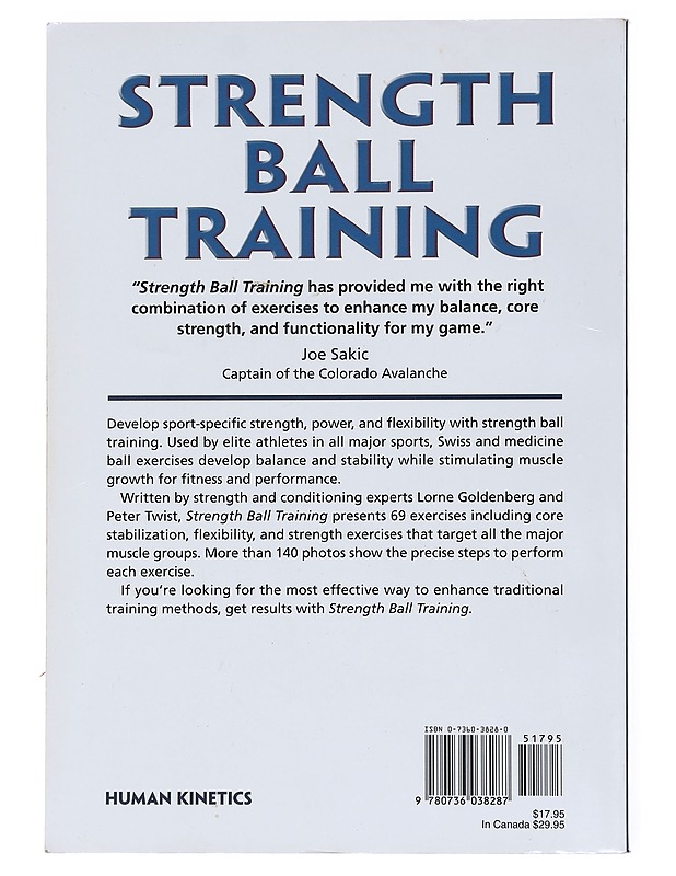 Strenght ball training - Goldenberg, Lorne - Tietokirjat ja oppaat - 10105520628 - 1