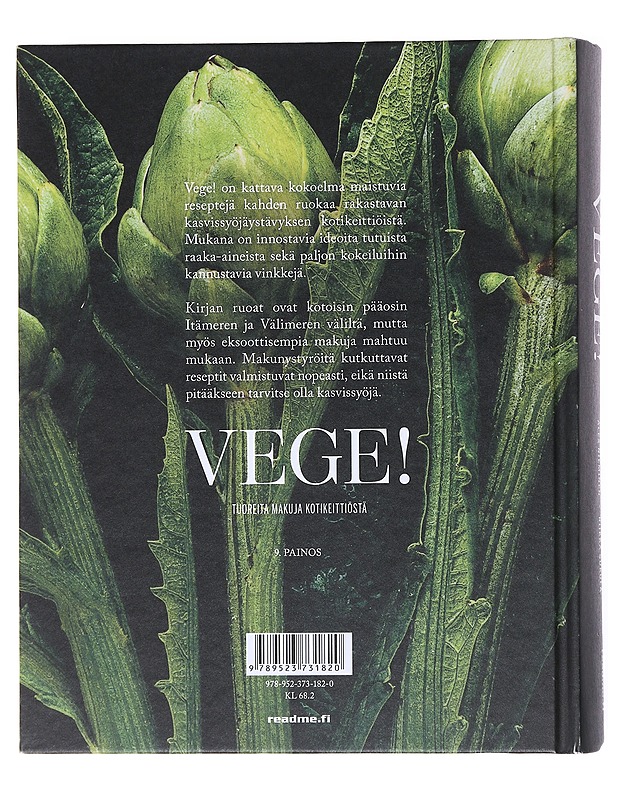 Vege! : tuoreita makuja kotikeittiöstä - Nieminen, Alex - Ruokakirjat - 10105520630 - 1