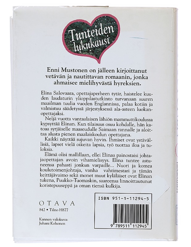 Tunteiden lukukausi - Enni Mustonen - Romaanit ja novellit - 10105520657 - 1