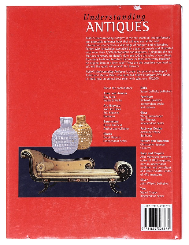 Miller's Understanding Antiques - Tietokirjat ja oppaat - 10105520673 - 1