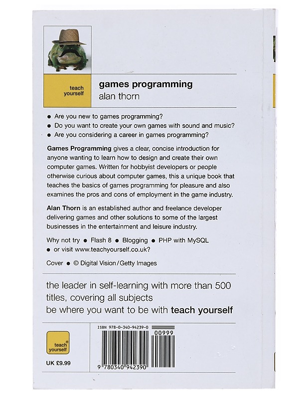 Teach Yourself: Games programming - Thorn, Alan - Tietokirjat ja oppaat - 10105520676 - 1