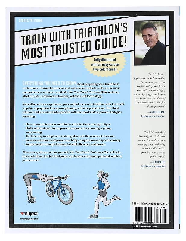 The triathlete's training bible - Joe Friel - Tietokirjat ja oppaat - 10105520694 - 1