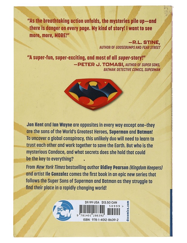 Super sons. Book 1, The polarshield project - Pearson, Ridley - Sarjakuvat - 10105520689 - 1