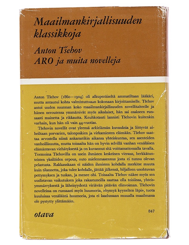 Aro ja muita novelleja - Tsehov, Anton - Romaanit ja novellit - 10105520702 - 1
