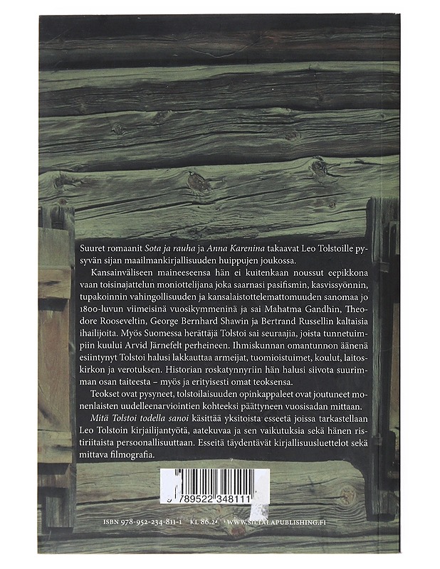 Mitä Tolstoi todella sanoi - Anhava, Martti - Tietokirjat ja oppaat - 10105520709 - 1