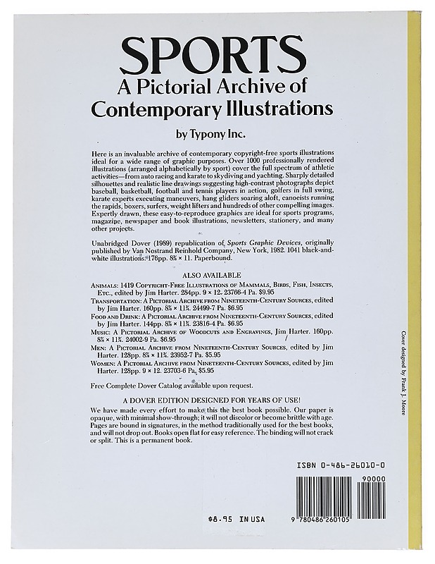 Sports - A Pictorial Archive of Contemporary Illustrations - Typony Inc - Harrastekirjat - 10105520735 - 1