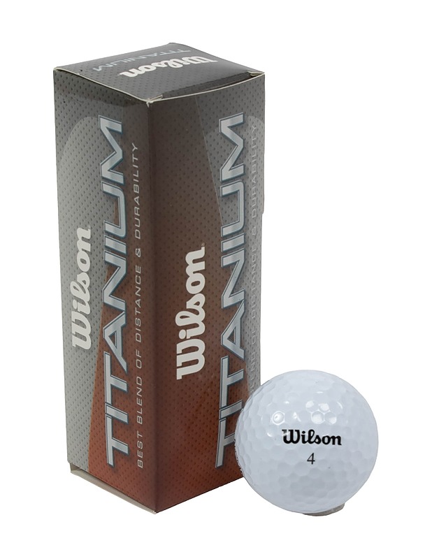 WILSON Titanium golfpallot, 3kpl - Golf - 10105520738 - 0