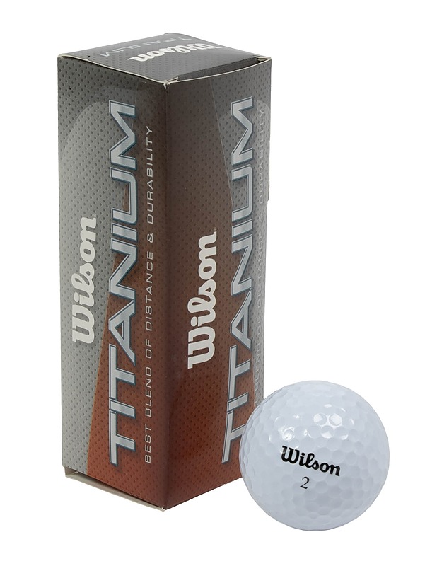 WILSON Titanium golfpallot, 3kpl - Golf - 10105520743 - 0