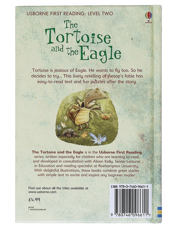 The tortoise and the eagle : based on a fable by Aesop - Jones, Rob Lloyd - Lastenkirjat - 10105520744 - 1