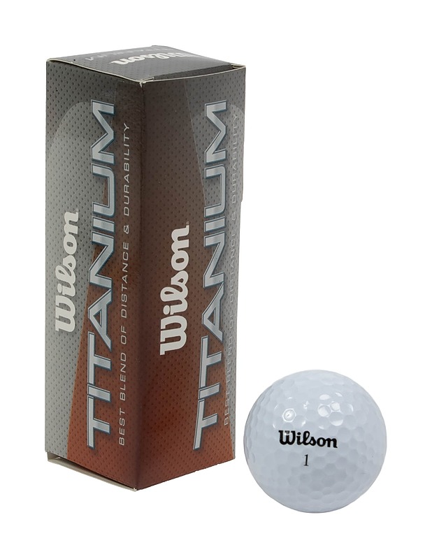 WILSON Titanium golfpallot, 3kpl - Golf - 10105520746 - 0
