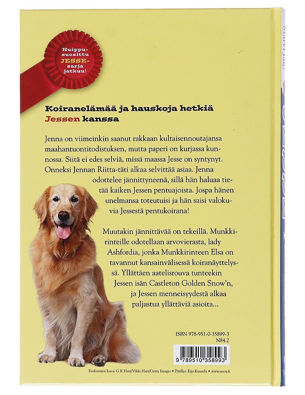 Jesse pentukoira - Jalo, Merja - Nuorten kirjat - 10105520760 - 1