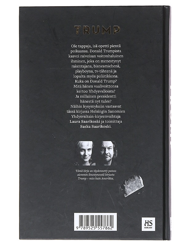 Trump - Saarikoski, Laura - Elämäkerrat ja muistelmat - 10105520767 - 1