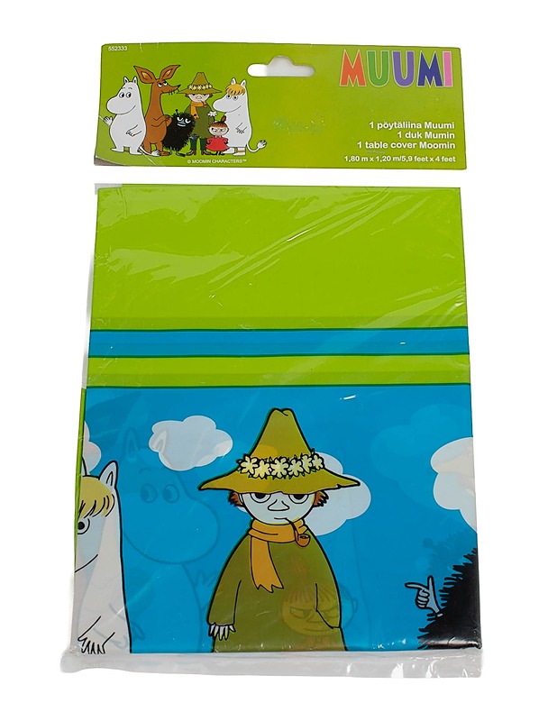 ILMAPALLOKESKUS BALLOON Muumi pöytäliina, 120x180 cm - Pöytäliinat - 10105520778 - 0