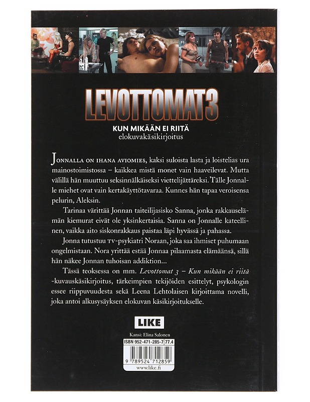 Levottomat 3- Lara Moon - Romaanit ja novellit - 10105520792 - 1