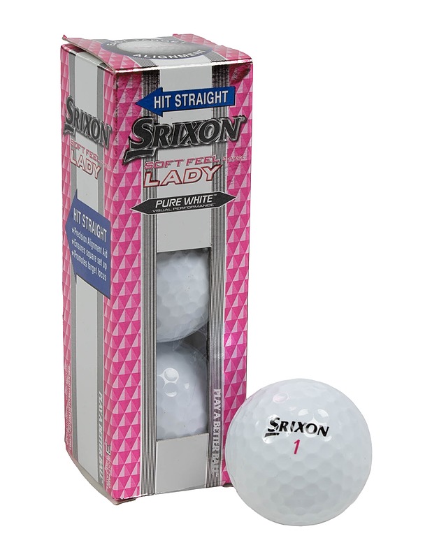 SRIXON Soft Feel Lady golfpallot, 3kpl - Golf - 10105520797 - 0