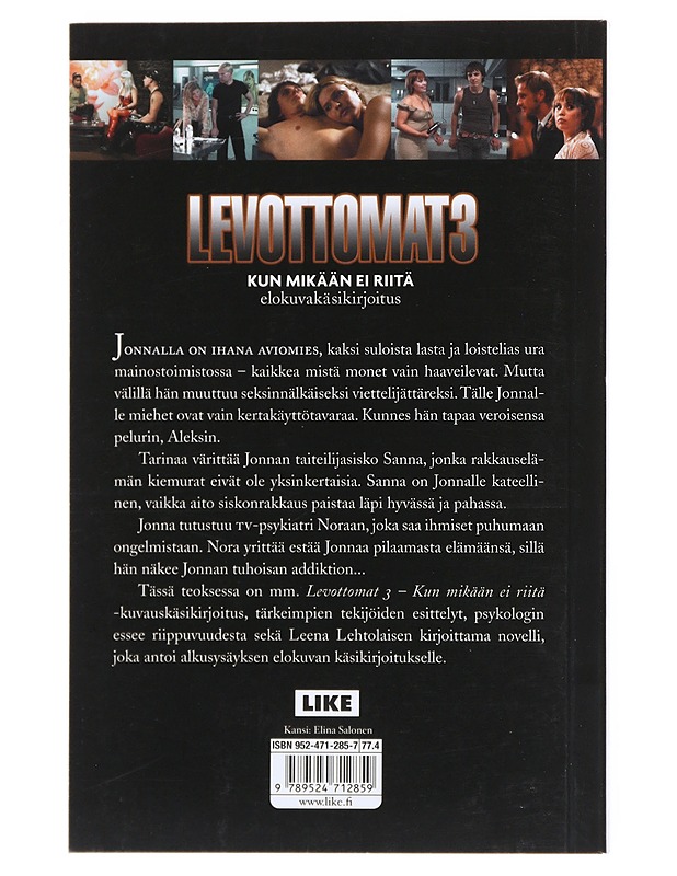 Levottomat 3 - Romaanit ja novellit - 10105520810 - 1