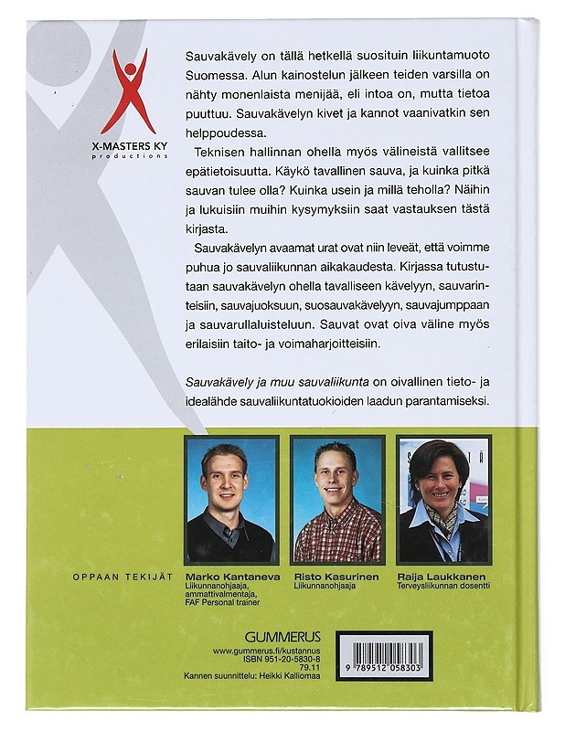 Sauvakävely ja muu sauvaliikunta - Kantaneva, Marko - Harrastekirjat - 10105520833 - 1