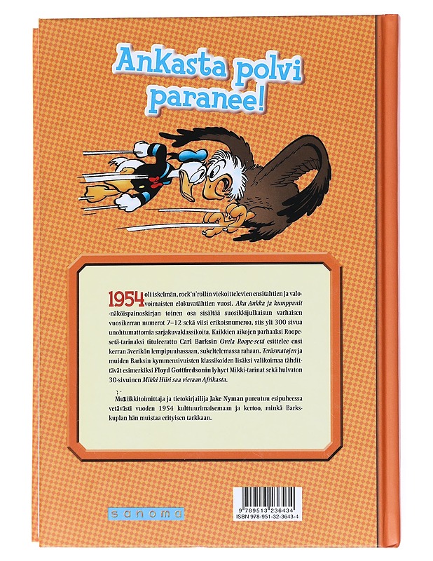 Aku Ankka ja kumppanit : näköispainos vuosikerrasta 1954. Osa 2 - Hulkkonen, Hertta - Sarjakuvat - 10105520867 - 1