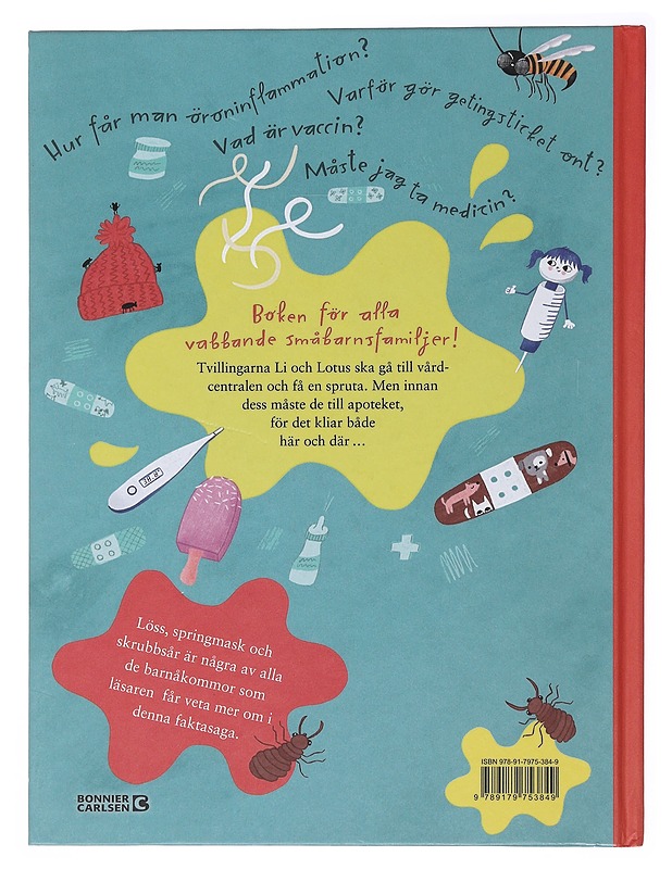 Boken om att bli sjuk - Frensborg, Maria - Lastenkirjat - 10105520872 - 1