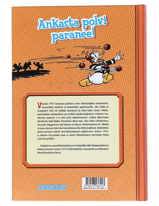 Aku Ankka ja kumppanit : näköispainos vuosikerrasta 1954. Osa 1 - Hulkkonen, Hertta - Sarjakuvat - 10105520875 - 1