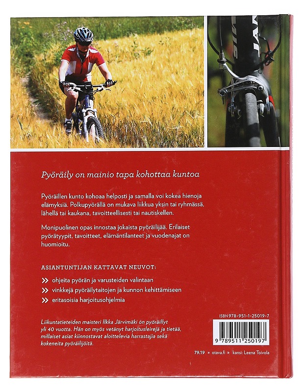 Pyöräilijän kunto-opas - Ilkka Järvimäki - Kirja lahjaksi - 10105520888 - 1