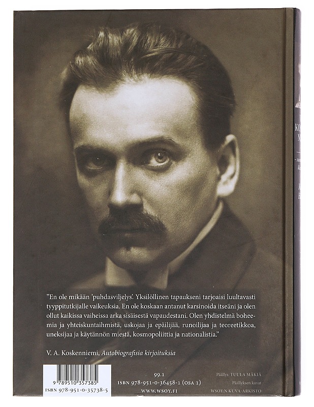 V. A. Koskenniemi : suomalainen klassikko. 2, Taisteleva kirjallinen patriarkka : 1939-1962 - Martti Häikiö - Elämäkerrat ja muistelmat - 10105520894 - 1