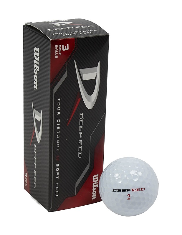 WILSON DeepRed golfpallot, 3kpl - Golf - 10105520908 - 0