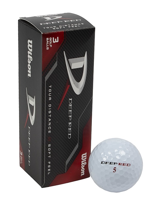 WILSON DeepRed golfpallot, 3kpl - Golf - 10105520910 - 0