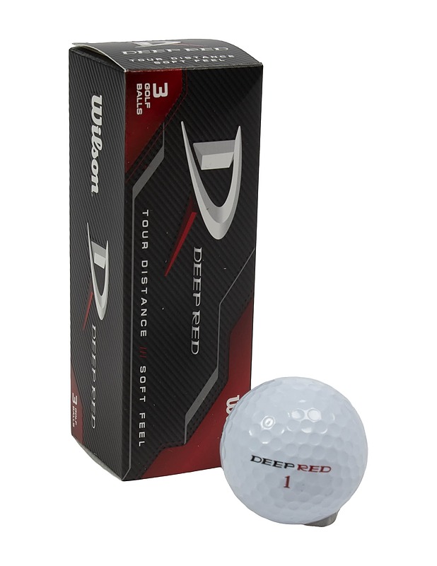 WILSON DeepRed golfpallot, 3kpl - Golf - 10105520913 - 0