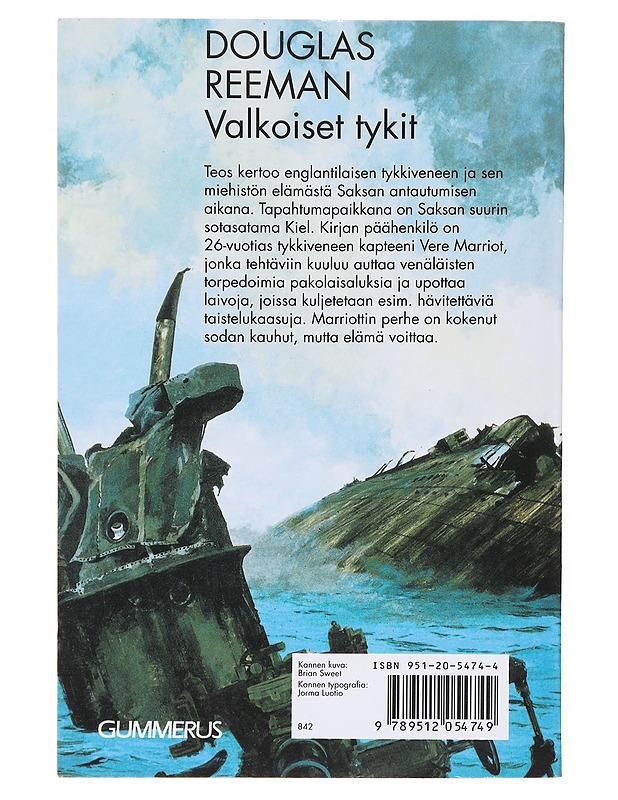 Valkoiset tykit - Reeman, Douglas - Romaanit ja novellit - 10105520938 - 1