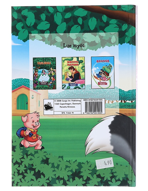 Kolme pientä porsasta : kimalteleva satukirja - Lastenkirjat - 10105520956 - 1