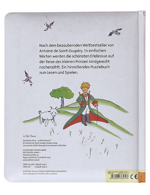 Der Kleine Prinz: Ein bezauberndes Puzzlebuch - Antoine de Saint-Exupéry - Lastenkirjat - 10105520959 - 1
