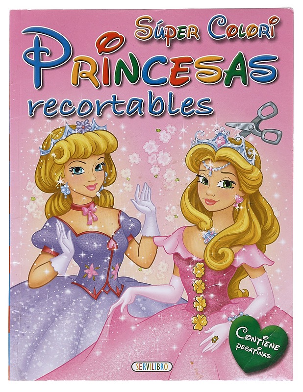 Princesas Recortables - Lastenkirjat - 10105520972 - 0