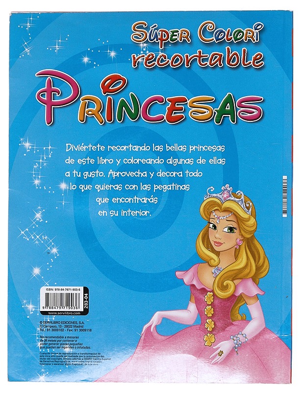 Princesas Recortables - Lastenkirjat - 10105520972 - 1