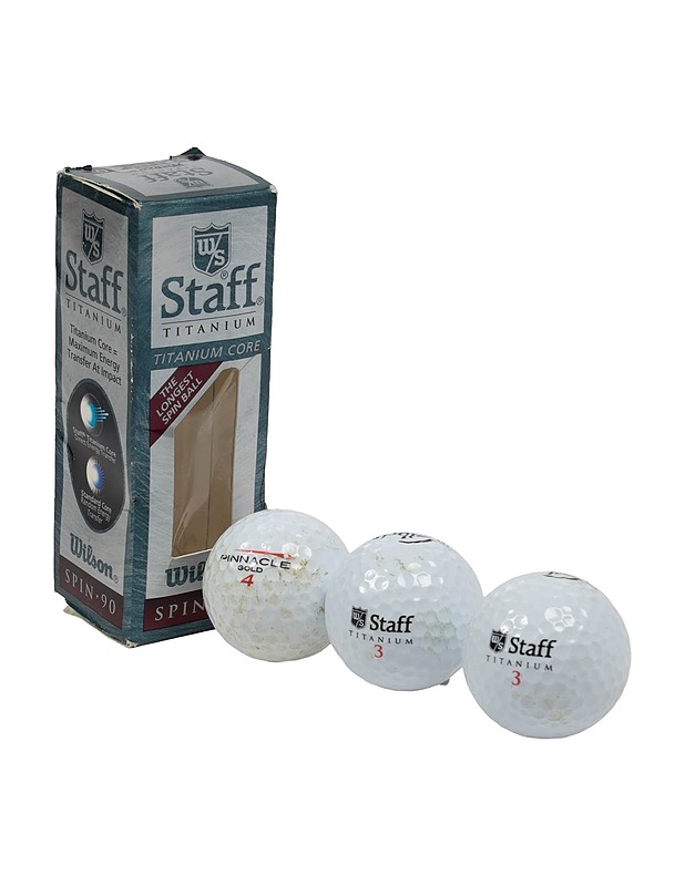 WILSON Staff Titanium golfpallot, 3kpl - Golf - 10105521035 - 0