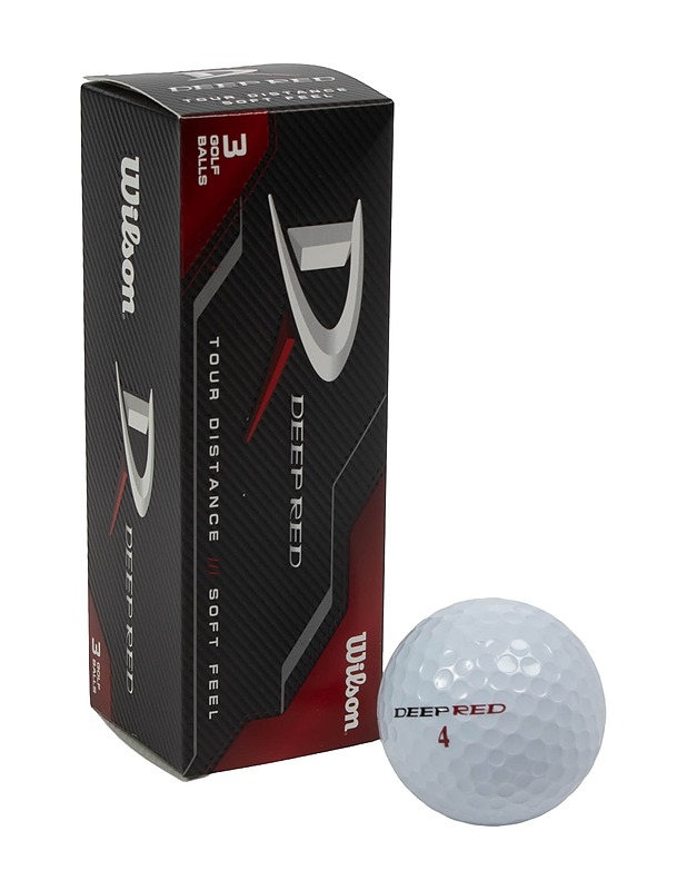 WILSON DeepRed golfpallot, 3kpl - Golf - 10105521045 - 0