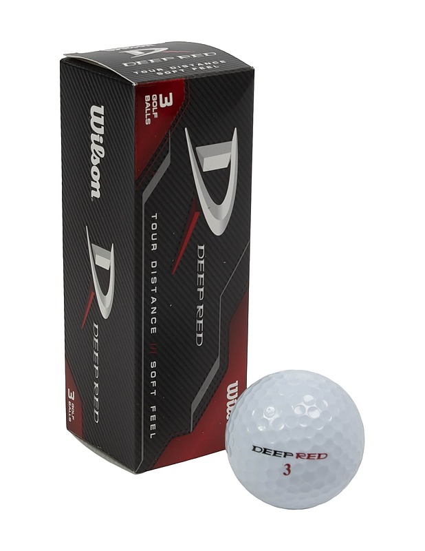 WILSON DeepRed golfpallot, 3kpl - Golf - 10105521048 - 0
