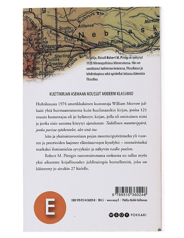 Zen ja moottoripyörän kunnossapito - Pirsig, Robert M. - Romaanit ja novellit - 10105521071 - 1