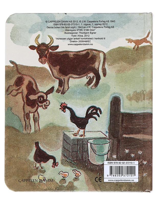 Hva Sier Dyra? - Thorbjorn Egner - Lastenkirjat - 10105521081 - 1