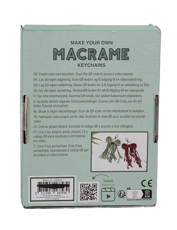 Macrame askartelusetti - Käsityö - 10105521094 - 1