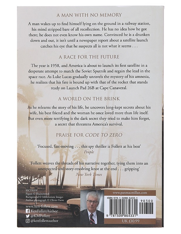 Code to Zero - Ken Follett - Romaanit ja novellit - 10105521091 - 1