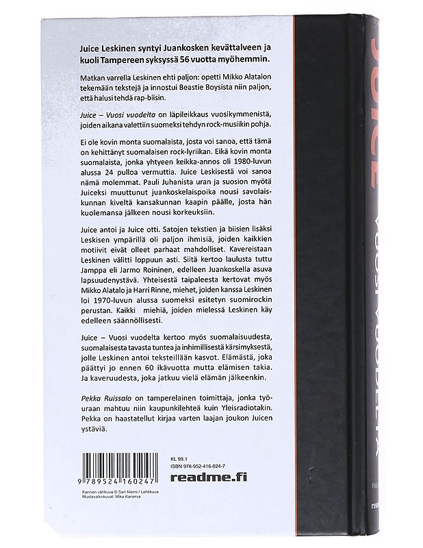 Juice : Vuosi vuodelta - Pekka Ruissalo - Elämäkerrat ja muistelmat - 10105521095 - 1