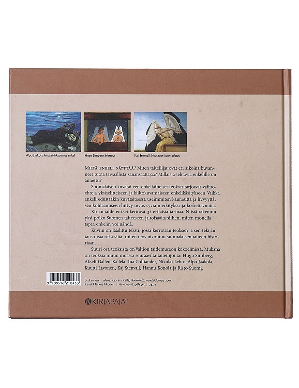 Enkelin kosketus : ikkuna suomalaiseen taiteeseen - Satu Itkonen - Historiakirjat - 10105521102 - 1