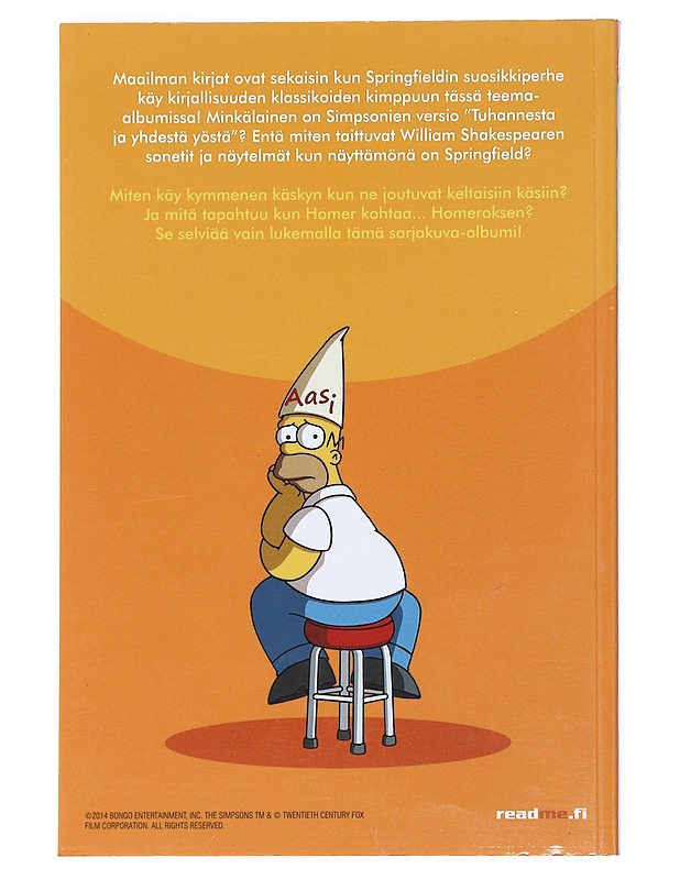 Simpsonit : korkeakirjallisia seikkailuja - Bates, Karen - Sarjakuvat - 10105521116 - 1