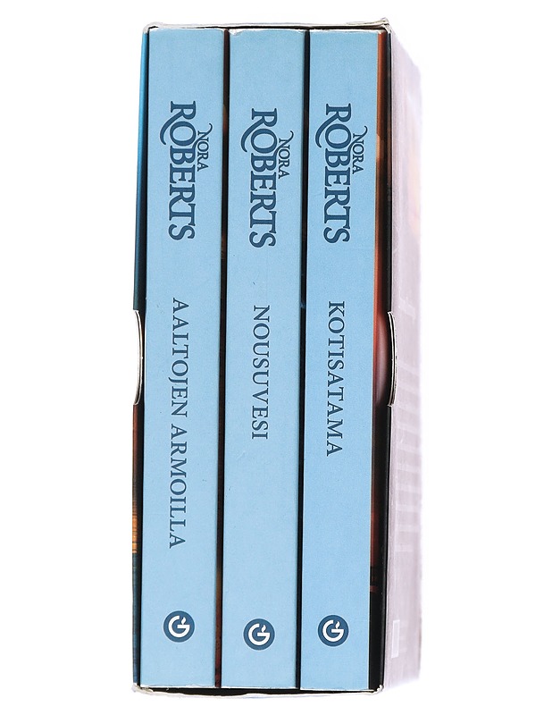 Aaltojen armoilla, 7. p. ; Nousuvesi, 6. p. - Roberts, Nora - Romaanit ja novellit - 10105521117 - 2