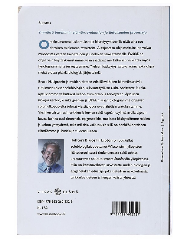 Ajatuksen biologia - Lipton, Bruce H. - Tietokirjat ja oppaat - 10105521151 - 1