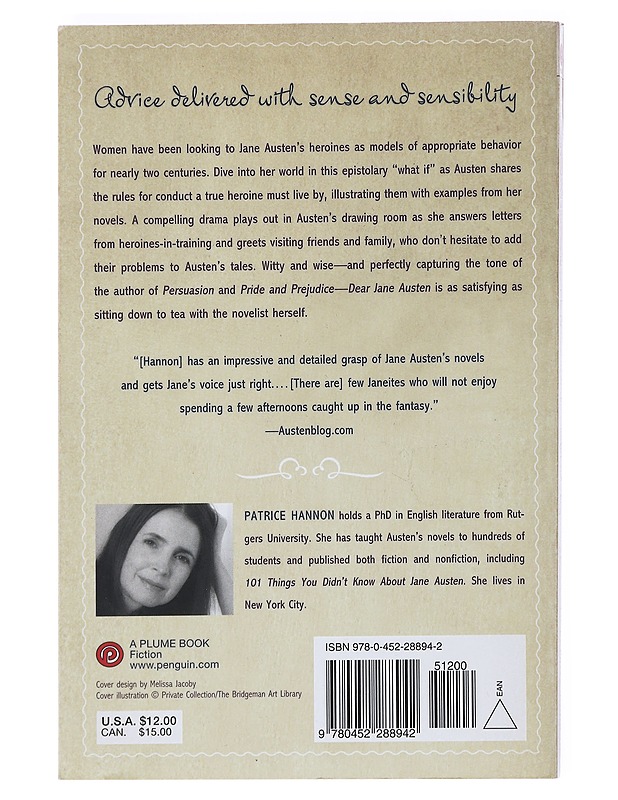 Dear Jane Austen - Patrice, Hannon - Tietokirjat ja oppaat - 10105521152 - 1